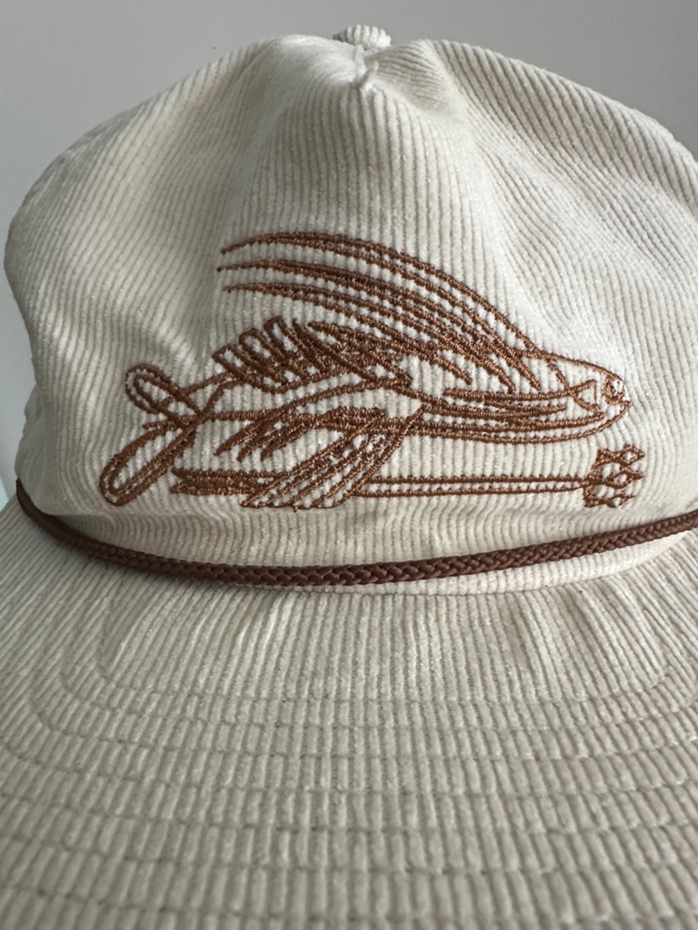 Patagonia Flying Fish Pinstripe  Corduroy Hat - Picture 2 of 8